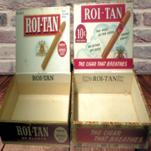  Roi-Tan Cigar Box | Lot Of Two | - $22.98