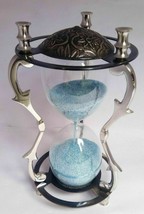 Antique Brass Decorative Hourglass Sand Timer gift item new - £43.75 GBP