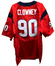 Jadeveon Clowney #90 Houston Texans NFL AFC Nike On Field Red Sewn Jersey 48 - £37.52 GBP