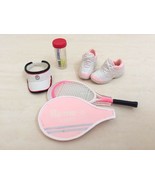Dollhouse Miniatures Tennis Racquet Sport Set. RARE - $468.64 MXN