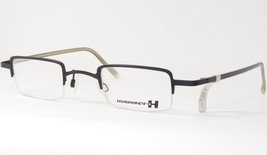 Vintage Humphrey&#39;s Eschenbach 2490 10 Matt Schwarz Selten Brille 41-25-135mm - $76.17