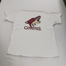 Fruit Of The Loom Phoenix Coyotes Men's White Cotton Graphic T-Shirt Size XL image 15
