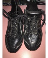 Rawlings Youth Baseball Softball  Cleats Shoes  SZ 1 Black Silver Unisex... - $430.52 MXN