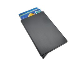 Anti-theft ID Credit Card Holder Porte Carte Thin Aluminium Metal Wallets Pocket - £17.04 GBP