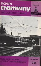 MODERN TRAMWAY MAGAZINE - VOL 46 - No.548 -  August 1983 - $94.95 MXN