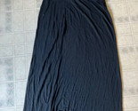 Gap Maternity Full Panel Maxi Skirt Size Medium- Black- Modest No Slit - £18.20 GBP