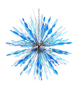 AM6004: “Apollo” Iris Cristal Bohemia Glass Chandelier (18”-70”W) $1,620+ - $1,620.00