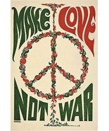 Make Love Not War - 1967 - Pop Art Poster - £26.37 GBP