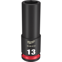 Milwaukee Tool SHOCKWAVE Impact Duty  3/8&quot;Drive 13MM Deep 6 Point Socket - $670.85 MXN