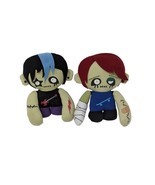 Gund Rock Star and Gund Skateboarder Zombie Plush Stuffed Toy 2-Piece Se... - £35.96 GBP