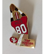 SF 49ers Flash 80 Top Scorer 1987 JERRY RICE Limited 500 Pin - $33.89 CAD