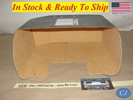 NEW 1950-1953 CADILLAC GLOVE BOX COMPARTMENT TRAY LINER INSERT - TAN FELT - $98.99