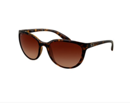 Ray Ban Emma Cat-eye Sunglasses RB 4167 710/13 Havana Tortoise Brown Gra... - $98.95