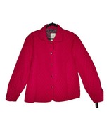 Tara Jones Pink Quilted Plus Size 22 Womens Barbiecore Button Coat Barn ... - £20.15 GBP