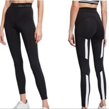 Kendall &amp; Kylie Black Compression High Waisted Leggings Size Small  - £27.24 GBP