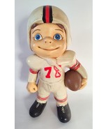 11.5&quot; Football Player Statuette #78 White Uniform Red Numbers - $9.89