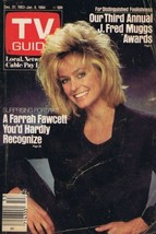 ORIGINAL Vintage Dec 31 1983 TV Guide No Label Farrah Fawcett - £11.67 GBP