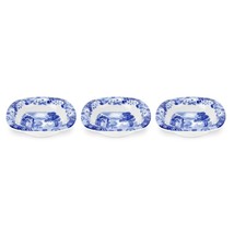 Spode Blue Italian Collection Dip Dishes | Set of 3 Mini Dipping Bowls f... - £48.58 GBP