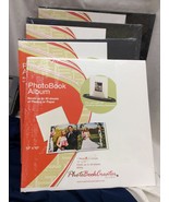 Photo Book Creator 12x12 Books 3 Black 1 White NIP Holds 40 Sheets - $20.50 CAD