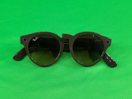 BROKEN RAY-BAN Stories Rounder Brown Smart Glasses RW4003-(FOR PARTS NON... - $37.48