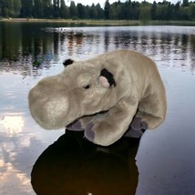 Wild Republic Hippo Plush Hippopotamus Stuffed Wild Animal 11&quot; - £9.96 GBP