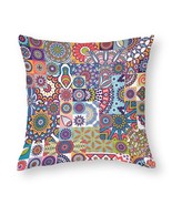 Mondxflaur Mandala Pillow Case Covers for Sofas Couches Polyester Decora... - $15.07 CAD+