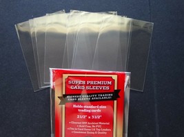 10 Loose Cardboard Gold Super Premium Penny Standard Card Sleeves - £1.55 GBP