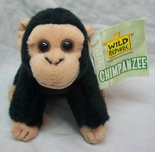 Wild Republic NICE SOFT CHIMPANZEE 4&quot; Plush STUFFED ANIMAL Toy NEW - £12.79 GBP