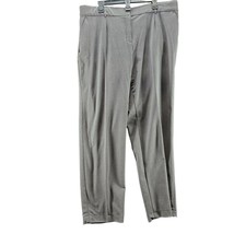 Kim Rogers Womens Pants Gray Size 18W Polyester Blend Clasp Zip Close St... - $14.25