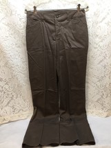Croft &amp; Barrow Women&#39;s Classic Fit  Khaki-Brown Pants Stretch Size 6 Str... - $13.63