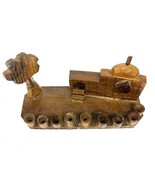 Judaica Religious Carved Menorah/BESAMIN Tower PICK1 (Letter: A- Small M... - $168.87 CAD