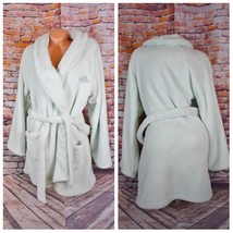 Victorias Secret M/L ANGEL Cozy Short Robe Super Plush &amp; Soft Light Green - £98.09 GBP