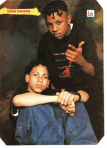 Kris Kross teen magazine pinup clipping sitting down one up is mag - $3.00