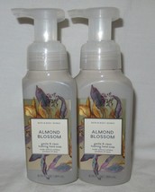Bath &amp; Body Works Gentle &amp; Clean Foaming Hand Soap Set Lot of 2 ALMOND BLOSSOM - £18.70 GBP