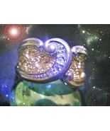 HAUNTED RING WAVES OF WEALTH EMPOWER SECURE YOUR WEALTH RICHES OOAK MAGICK  - €138,42 EUR