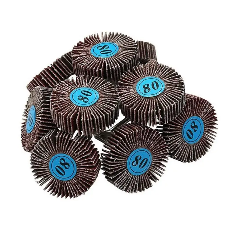 80 Grit Asive Flap Wheels Sanding Discs Disc Sandpaper Shutter Polishing... - £28.42 GBP