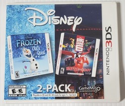 Disney Two Pack Frozen Olaf&#39;s Quest/Big Hero 6 Battle in the Bay Nintend... - €10,42 EUR