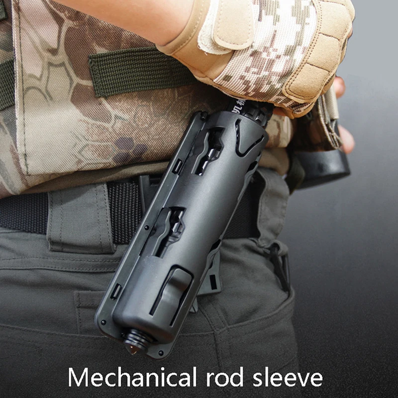 Tactical Baton Holder Pouch Case Holster ABS Plastics Universal 360 Degree - $10.93