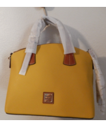 Dooney &amp; Bourke Pebble Grain Trina Satchel - MUSTARD  - NWT - $217.55 CAD
