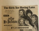 Five Mrs Buchanan’s Tv Series Print Ad Charlotte Ross Vintage TPA1 - £4.72 GBP
