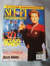 SCI FI  Entertainment Magazine Captain Janeway X Files Millennium 1996 O... - $9.85