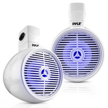 Pyle PLMRWKBT85WT 8-inch Bluetooth Waterproof Off-Road Speakers, 2-Way -... - $1,560.16 MXN