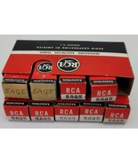 9 Vintage RCA 5AQ5 Electron Tube Lot w/ Original Box Sleeve Used Rare USA  - $86.70 CAD