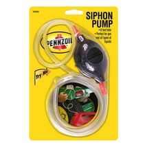 Pennzoil Hand Operated Plastic 72 in. Siphon Pump 36688 - $9.95