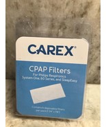 CAREX CPAP FILTERS CONTAINS 6 Dis Filters For Philips Real. System One, ... - €12,88 EUR