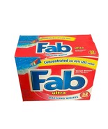 Fab Ultra Laundry Detergent Dazzling Whites Ocean Breeze 2.1 LB Powder 3... - £29.88 GBP