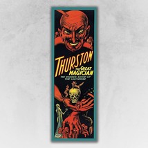 24&quot; X 72&quot; Thurston The Great Wonder Show Vintage Magic Poster Wall Art - $106.49