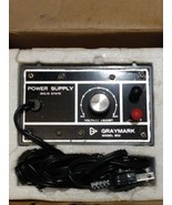 Vintage GrayMark 803 Model Train Power Supply Solid State Untested NOS - £23.59 GBP