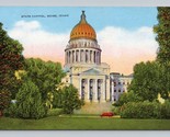 État Capitol Bâtiment Boise Identification Idaho Unp Inutilisé Lin Carte... - $3.02