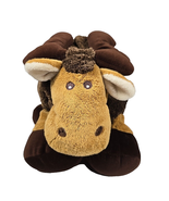 Vintage Commonwealth Plush Moose Elk Deer Brown Floppy Stuffed Animal 20... - $23.19